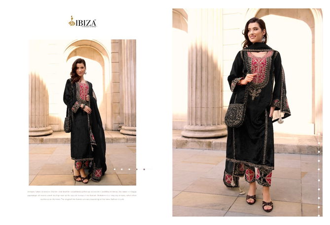 Zairah Vol 2 By Ibiza Viscose Velvet Embroidery Salwar Kameez Wholesale Shop In Surat
